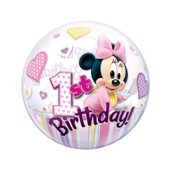 Palloncino 22" Bubble Minnie