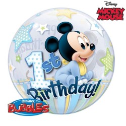 Palloncino 22" Bubble Mickey