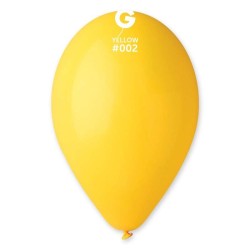 Palloncino 10" G90 Yellow 02 Gemar 100pz