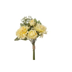 Bouquet Romantico Cm.34 Cream