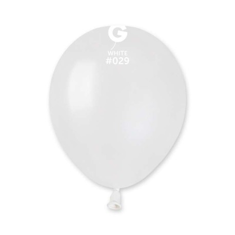 PALLONCINO 5 AM50 BIANCO METAL 29 GEMAR 100PZ