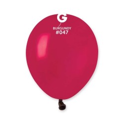 Palloncino 5" A50 Burgundy 47 Gemar 100pz