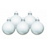 Tubo 36 Sfere Vetro Mm.60 White