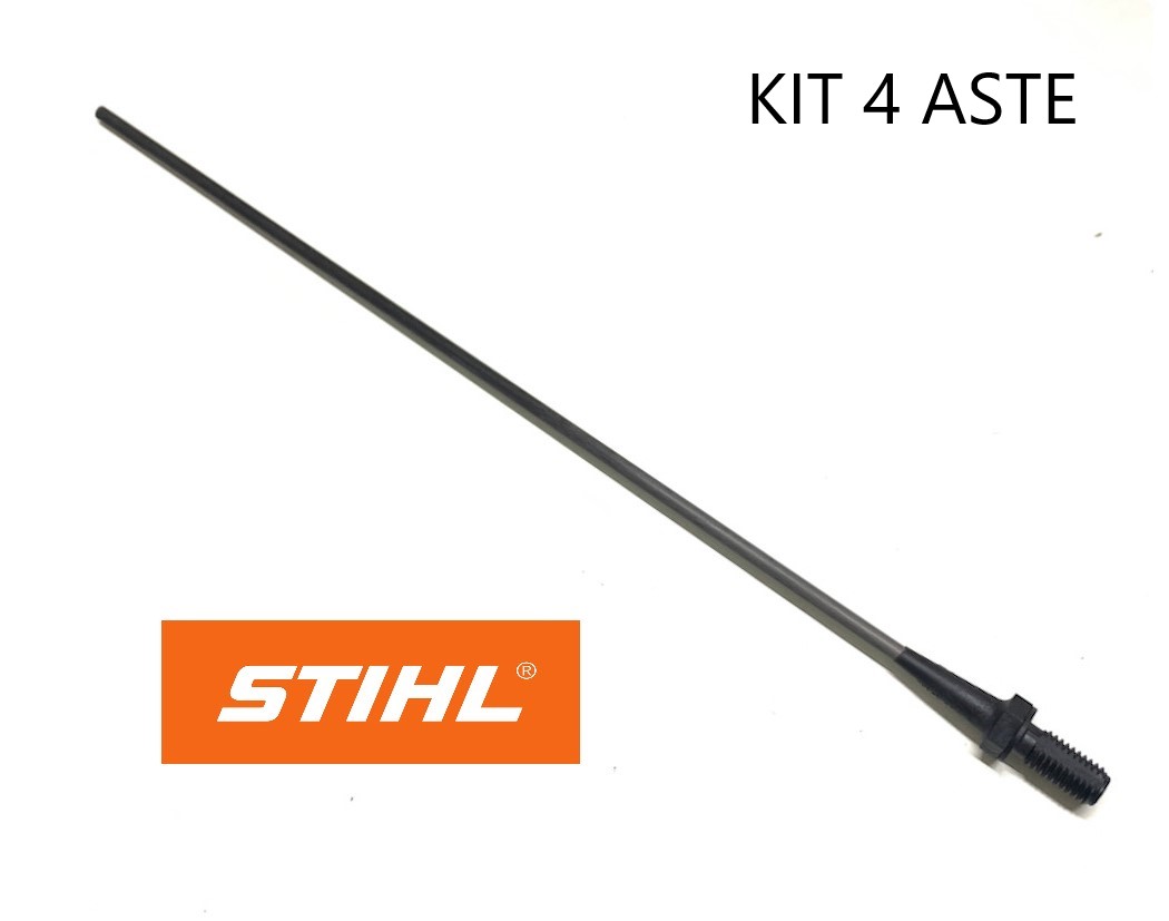 kit 4 aste in carbonio abbacchiatore Stihl SP10 SP90 