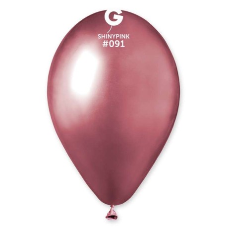 PALLONCINO 13 LATEX SHINY PINK 91 GEMAR 50PZ