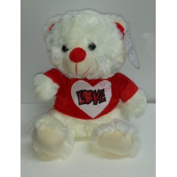 Peluche Orso Con Vestito Love 55 Cm