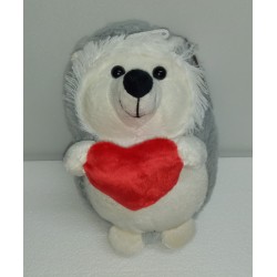 Peluche Porcospino Con Cuore 18 Cm