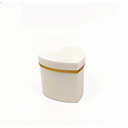 SCATOLA CUORE CARTONE D.9X8,5  H8 BIANCO