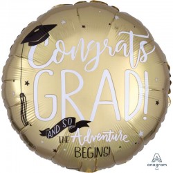 Palloncino 18" Mylar Laurea "congrats Grad!"