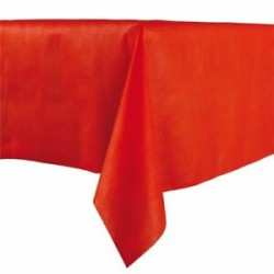 TOVAGLIE PIEGATE 140X140CM TNT ROSSO PZ 25