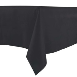 Tovaglie Piegate 140x140cm Tnt Nero Pz 25