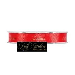 Nastro Laurea Mm12x25mt Red/gold