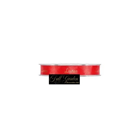 NASTRO LAUREA MM12X25MT RED/GOLD