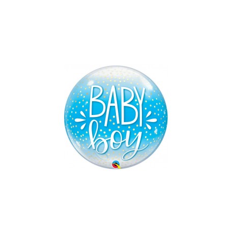 PALLONCINO 22 BUBBLE CELESTE BABY BOY