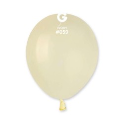 Palloncino 5" A50 Avorio 59 Gemar 100pz