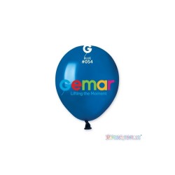 Palloncino 5" Am50 Blu Met. 54 Gemar 100 Pz