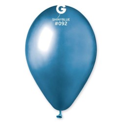 Palloncino 13" Latex Shiny Blue 092 Gemar 50 Pz