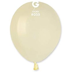 Palloncino 10" G90 Avorio  59 Gemar 100pz