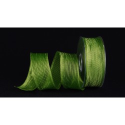 ***nastro Luce Animato Mm40x25mt Verde Oliva