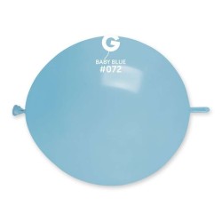 Palloncino 13"azzurro Baby 72 Gemar 100pz