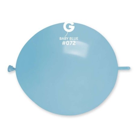 PALLONCINO 13AZZURRO BABY 72 GEMAR 100PZ