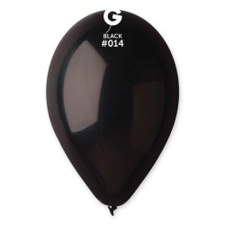 Palloncino 13" G120 Nero 14 Gemar 100pz