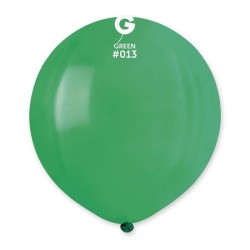 Palloncino 19" G150 Verde 13 Gemar 50pz