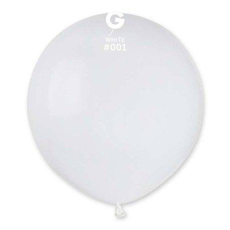 PALLONCINO 19 G150 BIANCO 01  GEMAR 50PZ