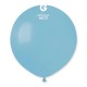 PALLONCINO 19 G150 AZZURRO BABY  72  GEMAR 50PZ