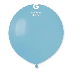 Palloncino 19" G150 Azzurro Baby  72  Gemar 50pz