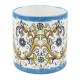 Cilindro Ceramica Maiolica Blu H160d150