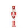 Schiaccianoci Legno Cm.11x10x51 Red/white