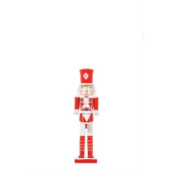 SCHIACCIANOCI LEGNO 9X8X38 RED/WHITE