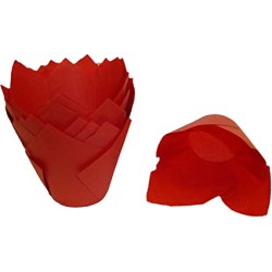 PIROTTINI MUFFIN TULIP CUP ROSSO 20PZ DIAM.5