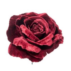 PICK ROSA DELUXE VELVET BORDEAUX