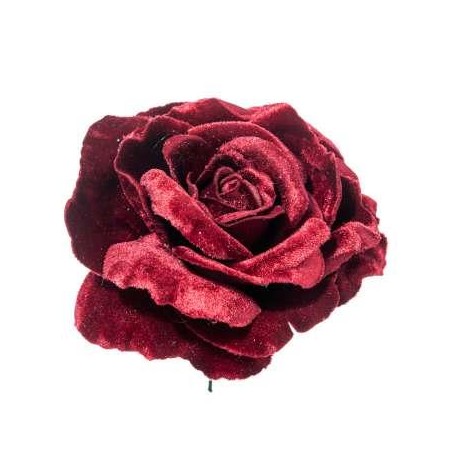 PICK ROSA DELUXE VELVET BORDEAUX