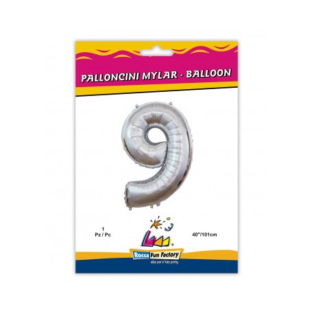 MYLAR  ARGENTO N.9 CM.102