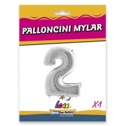 Mylar  Argento N.2 Cm.102