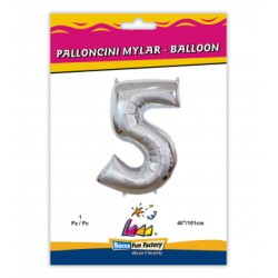 MYLAR  ARGENTO N.5CM.102