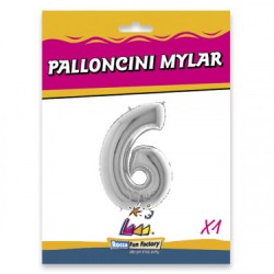 Mylar  Argento N.6 Cm.102