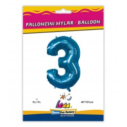 Mylar  Blu  N.3 Cm.102