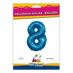 MYLAR  BLU  N.8 CM.102