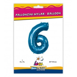 Mylar  Blu  N.6 Cm.102