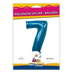 MYLAR  BLU  N.7 CM.102