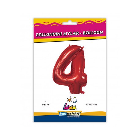 MYLAR  ROSSO  N.4 CM.102