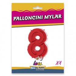 Mylar  Rosso  N.8 Cm.102