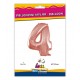 MYLAR  ROSA GOLD  N.4 CM.102