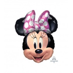 Mylar Testa Minnie Forever 26" Super Shape