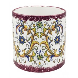 CILINDRO CERAMICA MAIOLICA PRUGNA H160D150