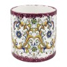 Cilindro Ceramica Maiolica Prugna H160d150